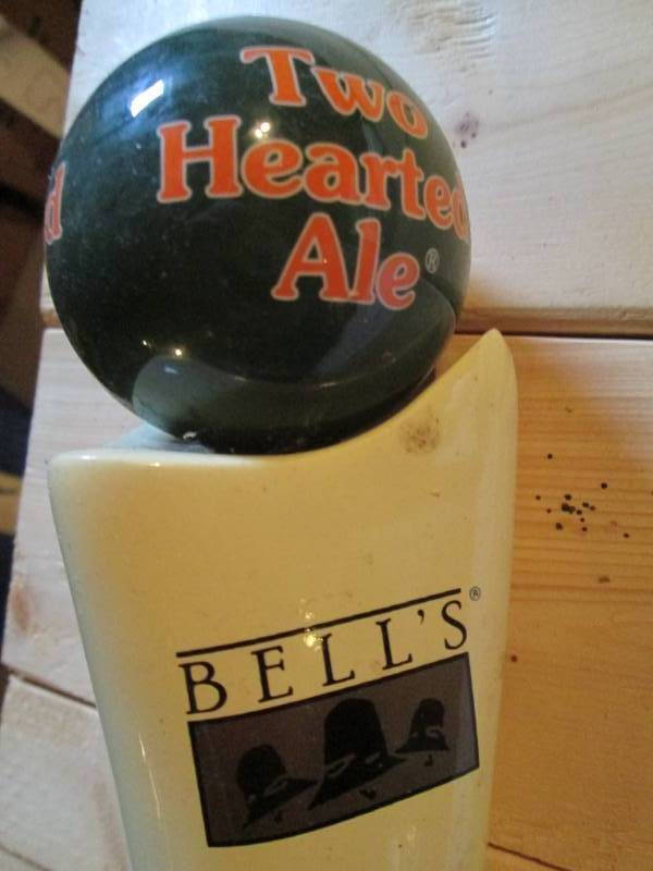 lot 126 image: Two hearted ale beer tap handle...