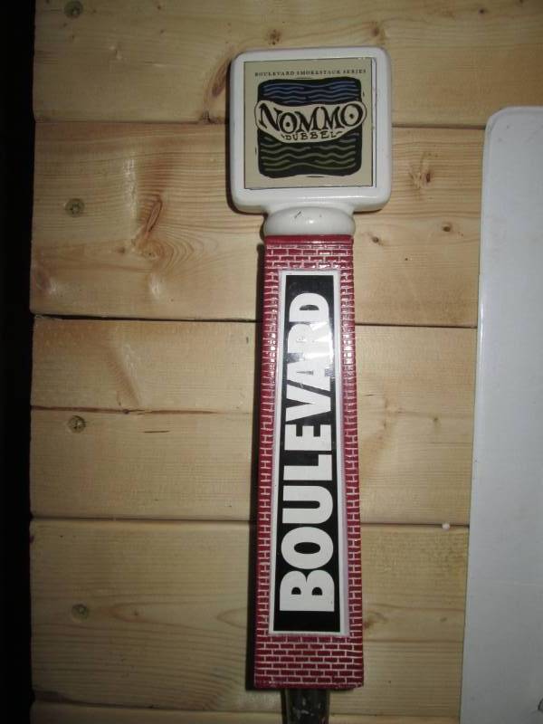 lot 132 image: Boulevard Nommo beer tap head...
