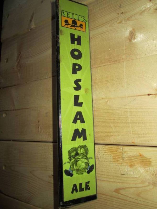 lot 148 image: Hopslam Ale beer tap head...