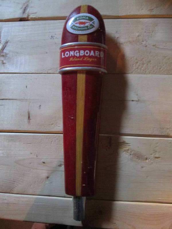 lot 150 image: Kona longboard lager beer tap head...