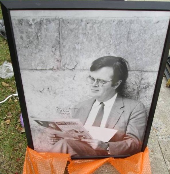 lot 159 image: Autographed Garrison Keilor picture...