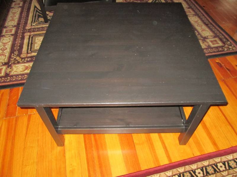 lot 170 image: Ikea coffee table, 3 square...