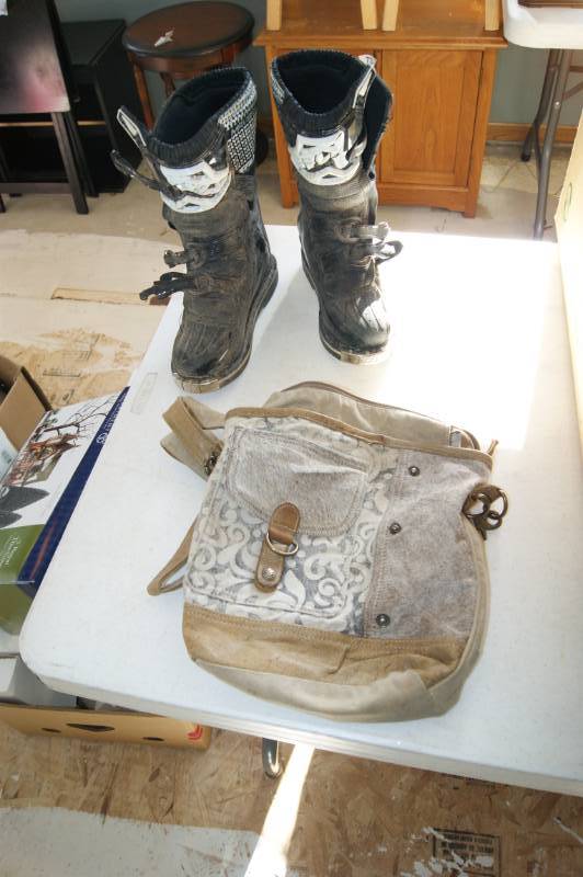 Purse and Boots