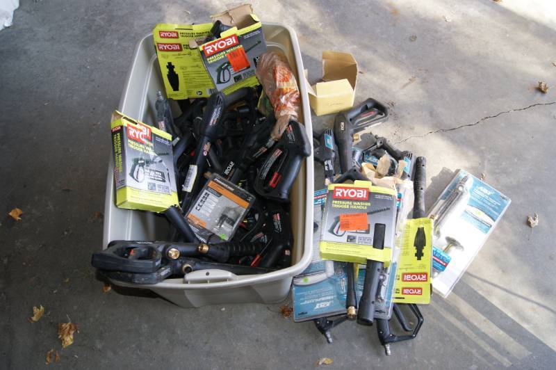 Lot of Pressure Washer Parts