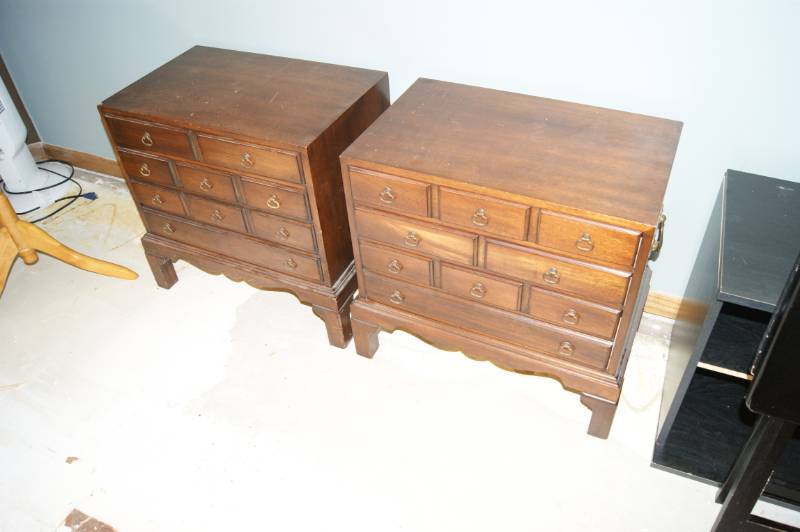 2 Wooden End Tables