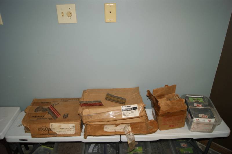 Lot of Staples and nails