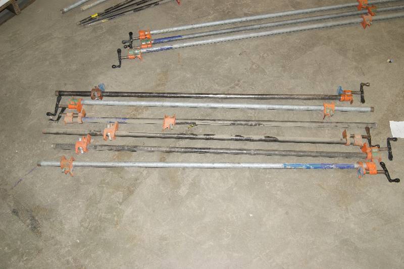 lot 103 image: 60 Long 34 Pipe Clamps - Lot of 6