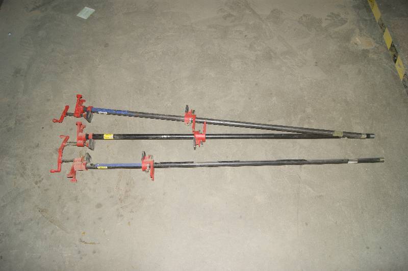 lot 106 image: Lot of (3) 12 Pipe Clamps - 48