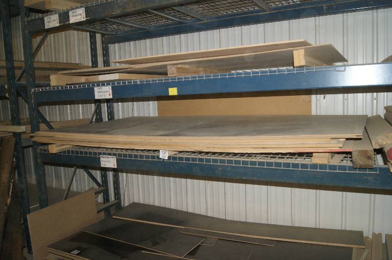 lot 137 image: Lot of Assorted Melamine MDF