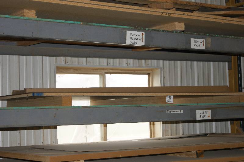 lot 140 image: 1 and 1-14 MDF sheets
