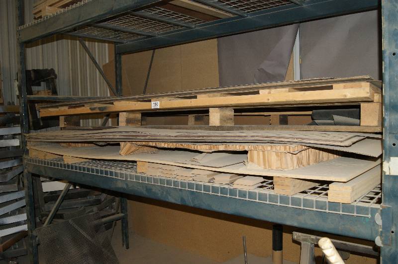 lot 150 image: Assortment of Melamine, Acrylic, and Laminate
