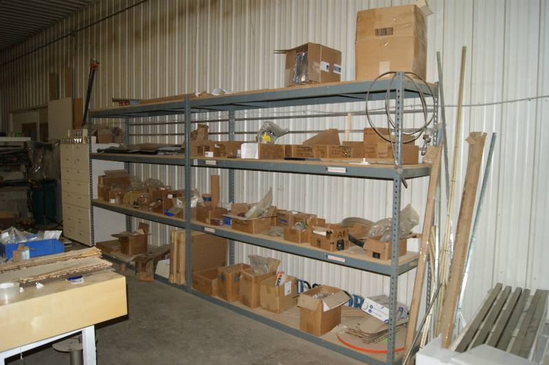 lot 157 image: (2) Sets of Shelving (NOT the contents)