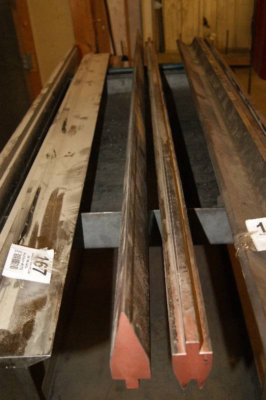 lot 168 image: Press Brake Die