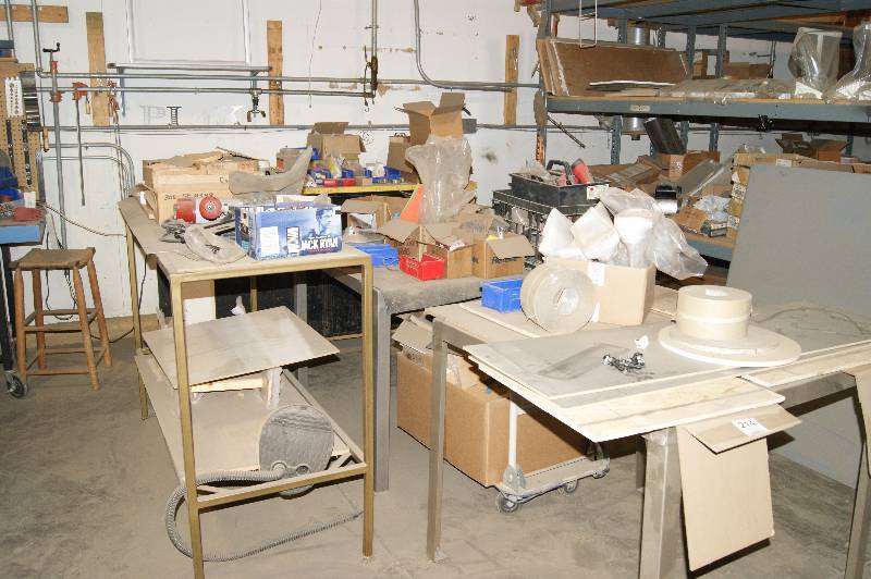 lot 214 image: Assorted Misc. and tables