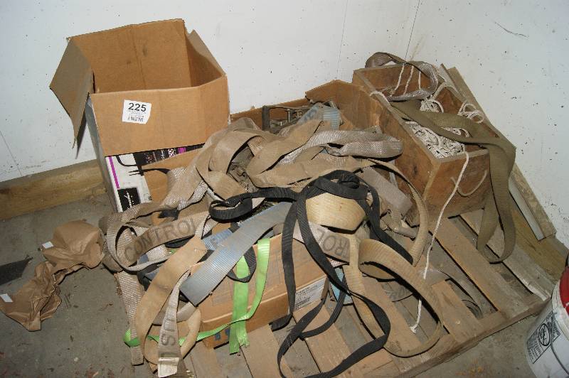 lot 225 image: Assorted Ratchet Straps