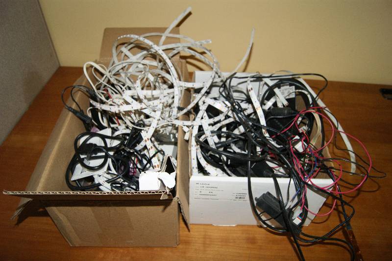 lot 198 image: LED Strip Lights and Accessories