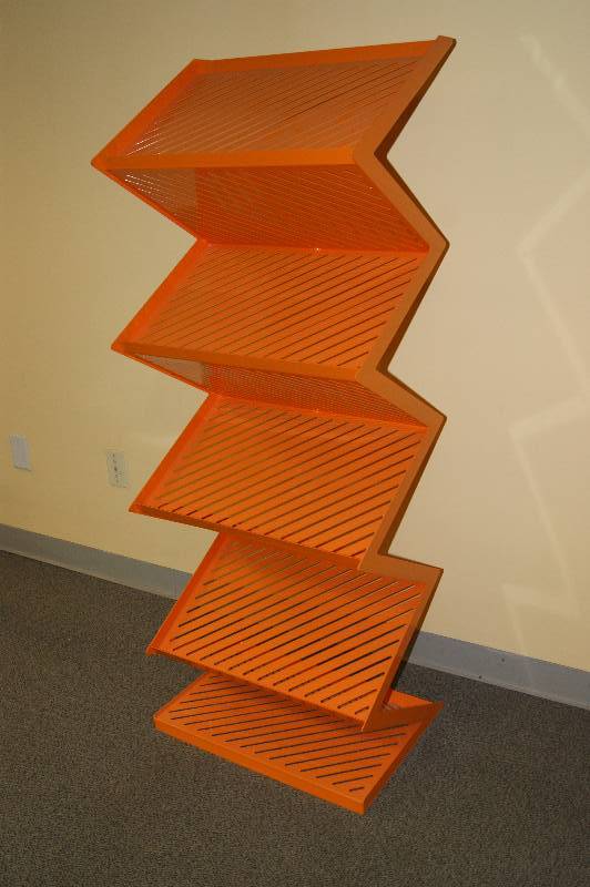 lot 253 image: Metal Retail Shelf