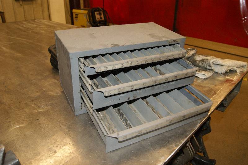 lot 265 image: Metal Drill Bits & Case