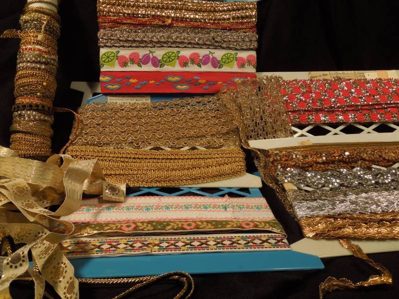 lot 4 image: Sequin & Fancy Trims - Lots - Dance Costume Materials