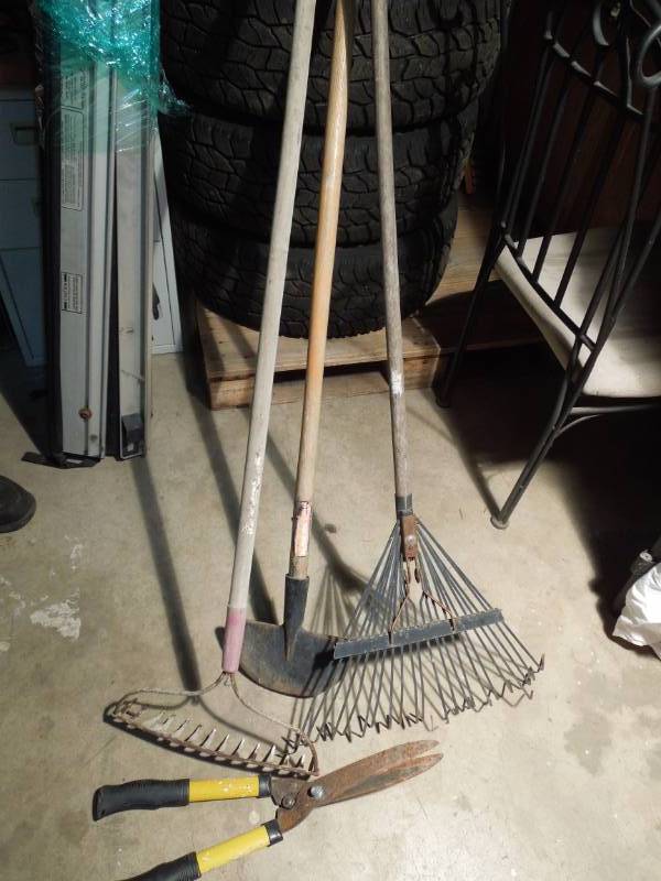 lot 57 image: Rakes Etc