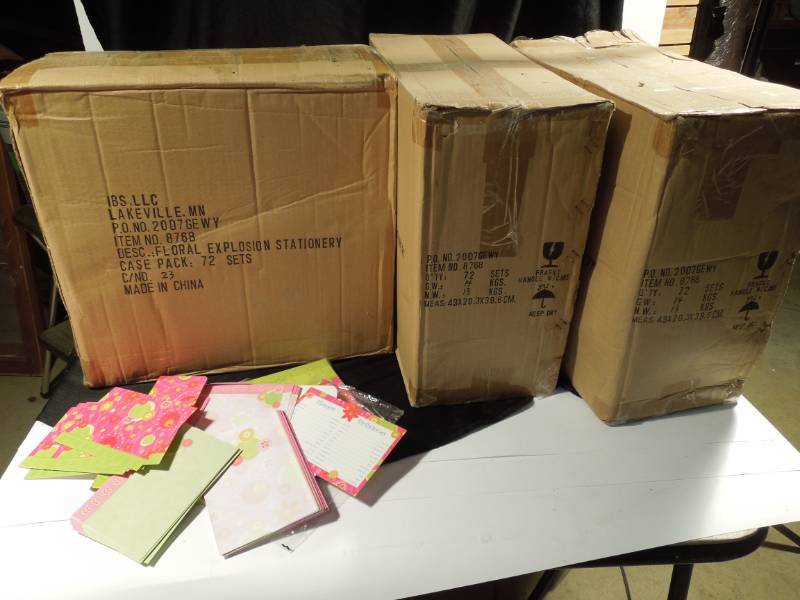 lot 79 image: 216 Stationary Sets