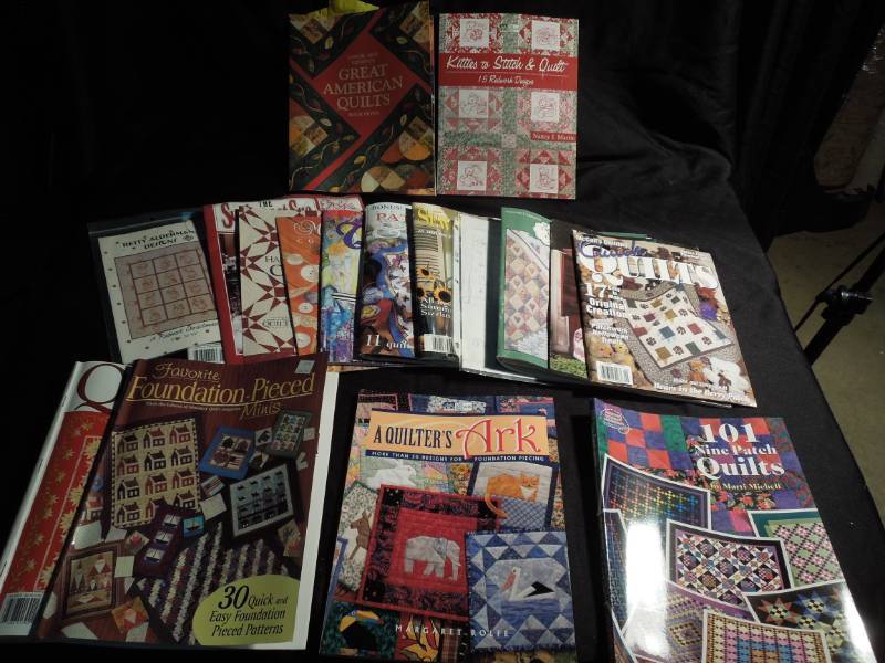 lot 84 image: Quilting Books, Patterns, & Magazines