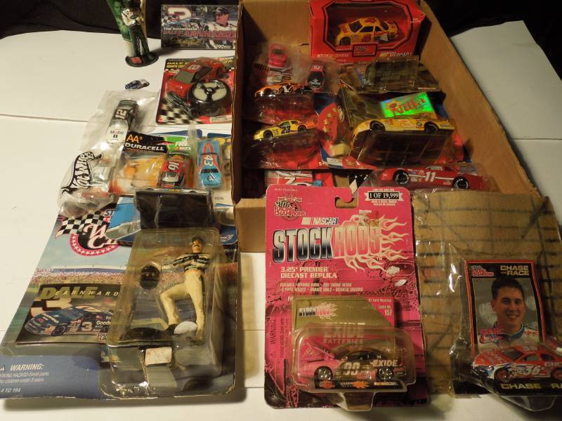 lot 113 image: 143 & 164 Race Cars, Multiple Earnhardt Items
