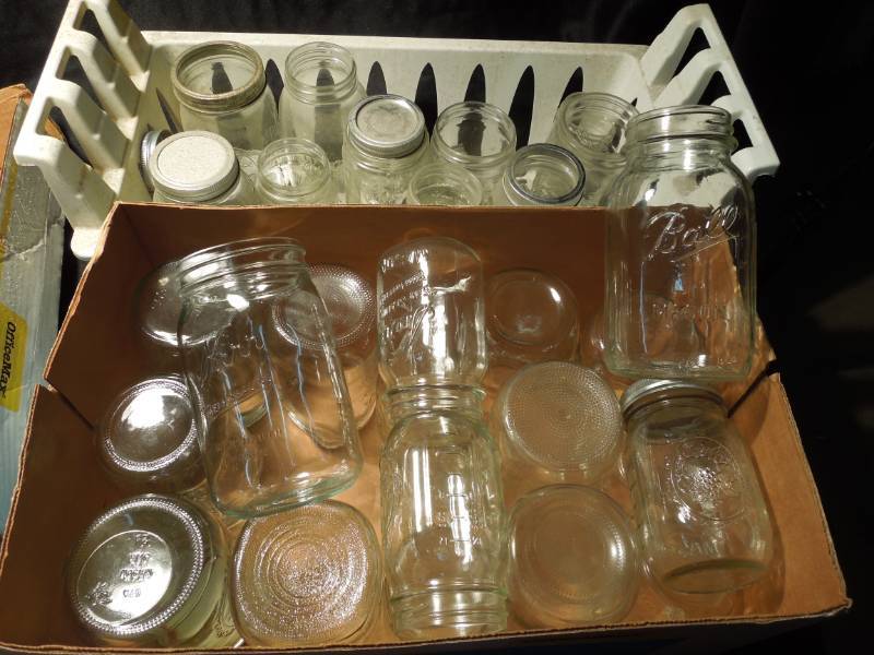 lot 129 image: Canning Jars