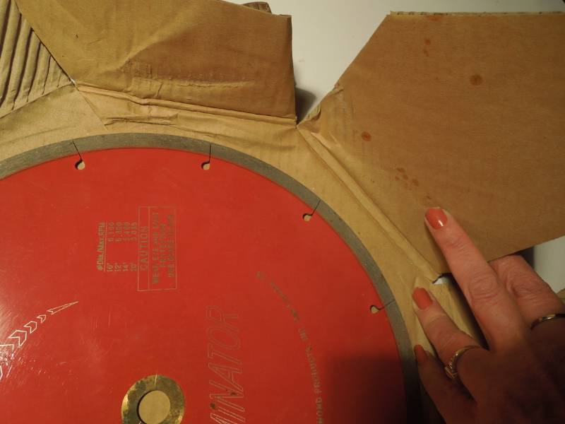 lot 130 image: Diamond Saw Blade - 12 Diam. Terminator