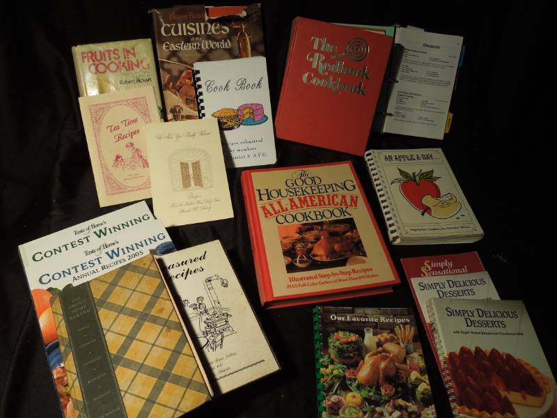 lot 135 image: Cookbooks Mostly Vintage and OrganizationChurch