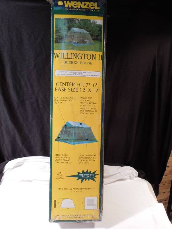 lot 156 image: Wenzel Screen Room Tent