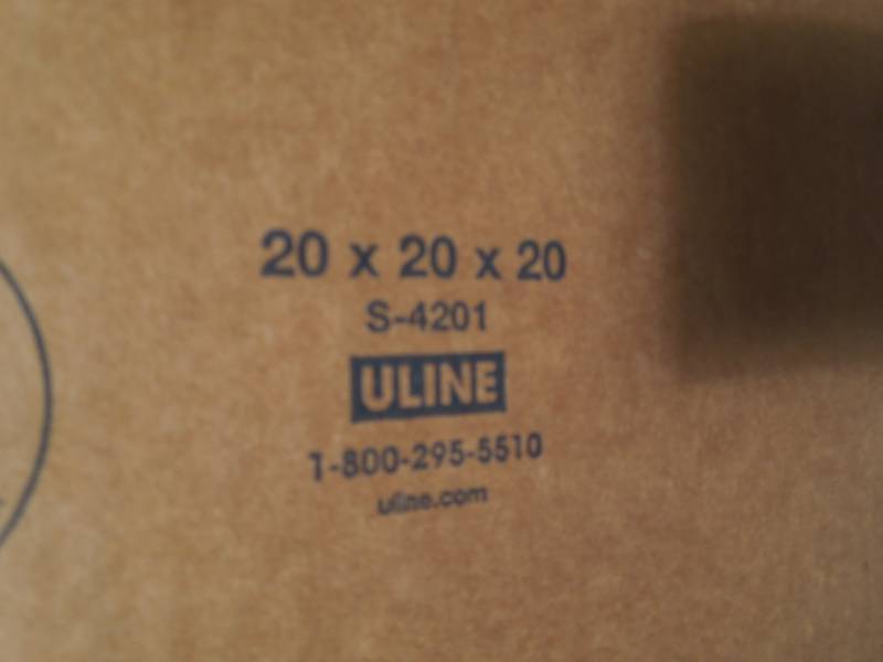 lot 162 image: 10 Boxes - 20x20x20 NEW Uline