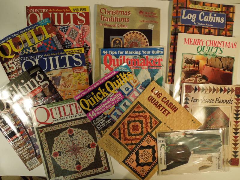 lot 167 image: Quilting Books, Patterns, & Magazines