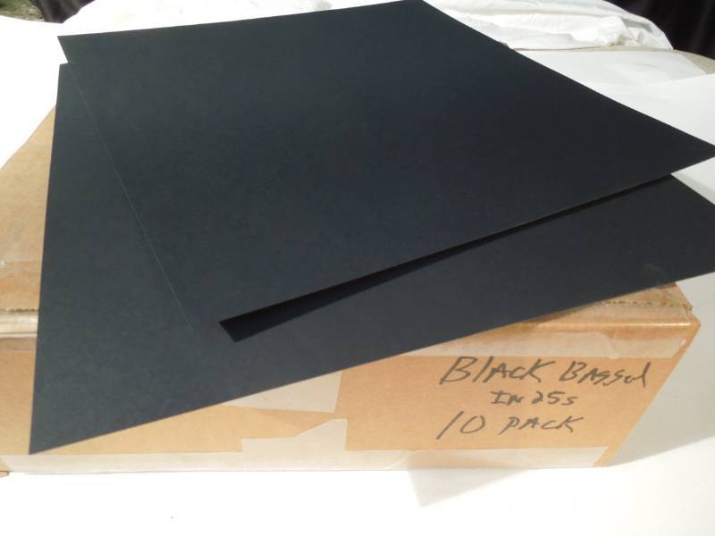 lot 177 image: Black Cardstock - 250 Sheets