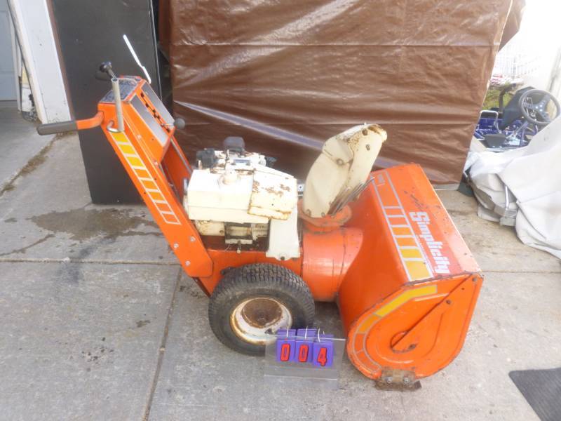 Simplicity 10850 Snow Blower
