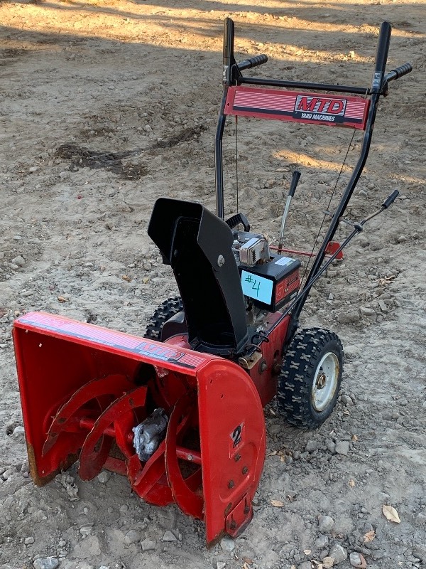 Yard machines 5hp 22 snowblower sale