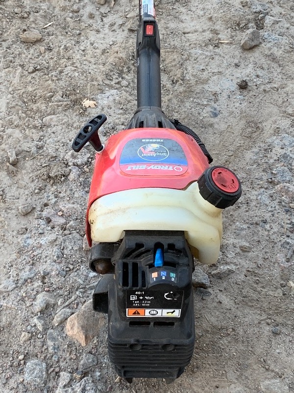 lot 10 image: Troy-Bilt Grass Trimmer