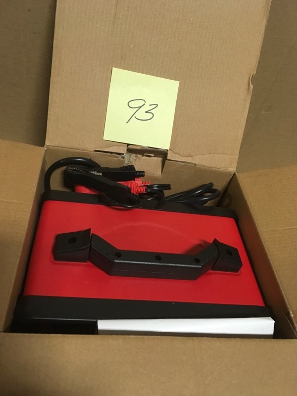 lot 93 image: Ultra Performance 26 Amp 612-Volt Manual Battery Charger- good condition