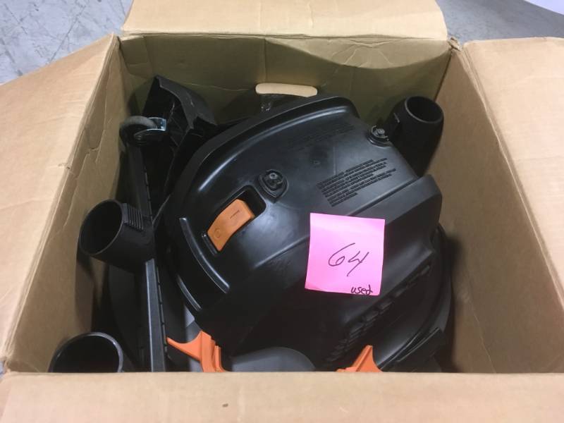 lot 64 image: 12 Gal. 5.0-Peak HP NXT WetDry Vac  USED