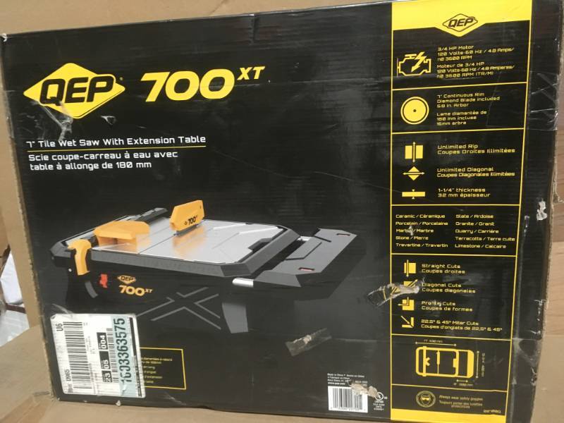 Qep 700xt Tile Wet Saw Hotsell, 58% OFF 