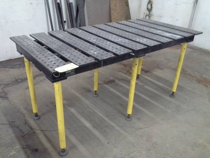 lot 6 image: StrongHand Tools Buildpro Welding Table