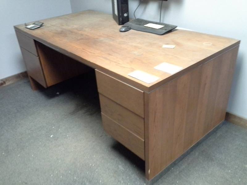 lot 47 image: Wood Office Desk