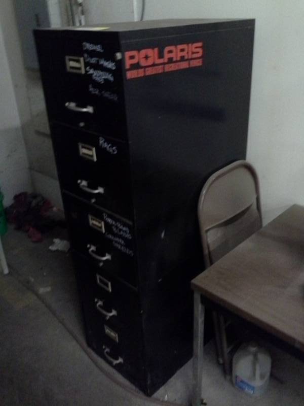 lot 67 image: Metal File Cabinet 5-Drawer