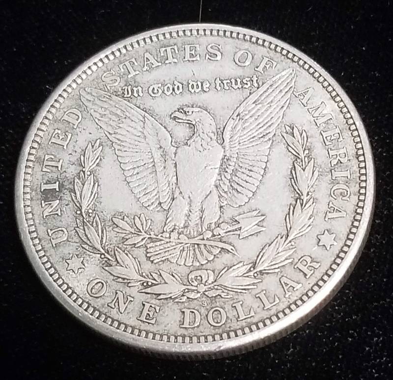 lot 37 image: 1921-S MORGAN SILVER DOLLAR