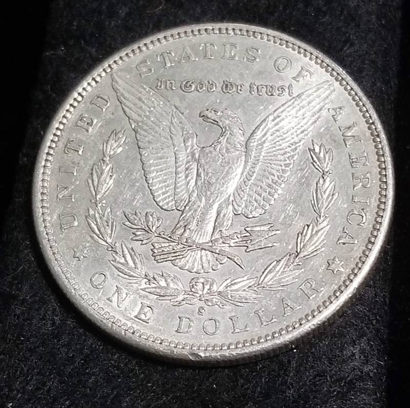 lot 41 image: 1897-S MORGAN SILVER DOLLAR