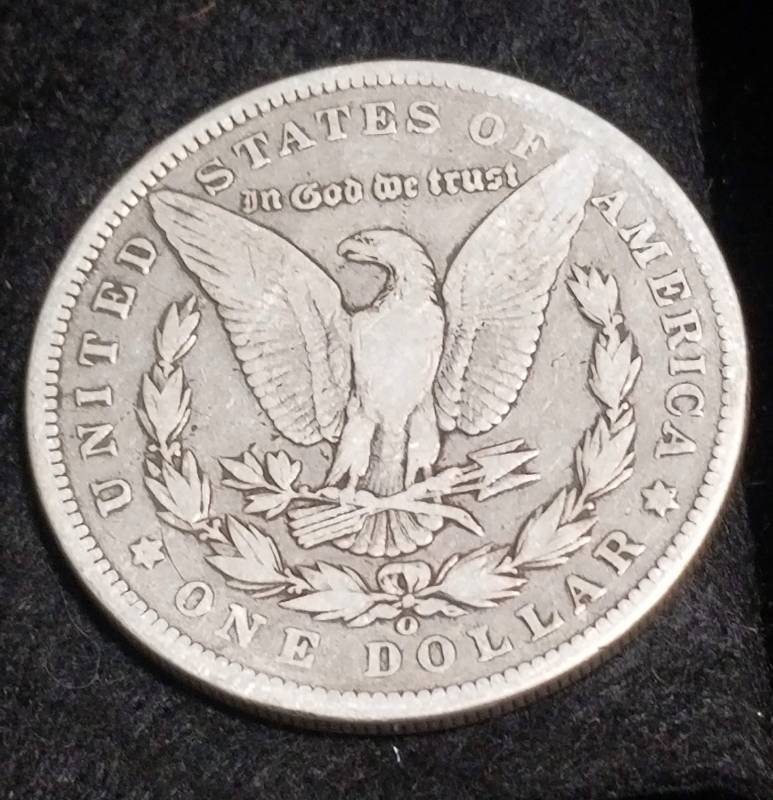 lot 46 image: 1899-O MORGAN SILVER DOLLAR
