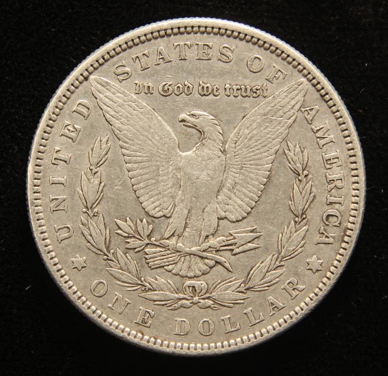 lot 53 image: 1884 MORGAN SILVER DOLLAR