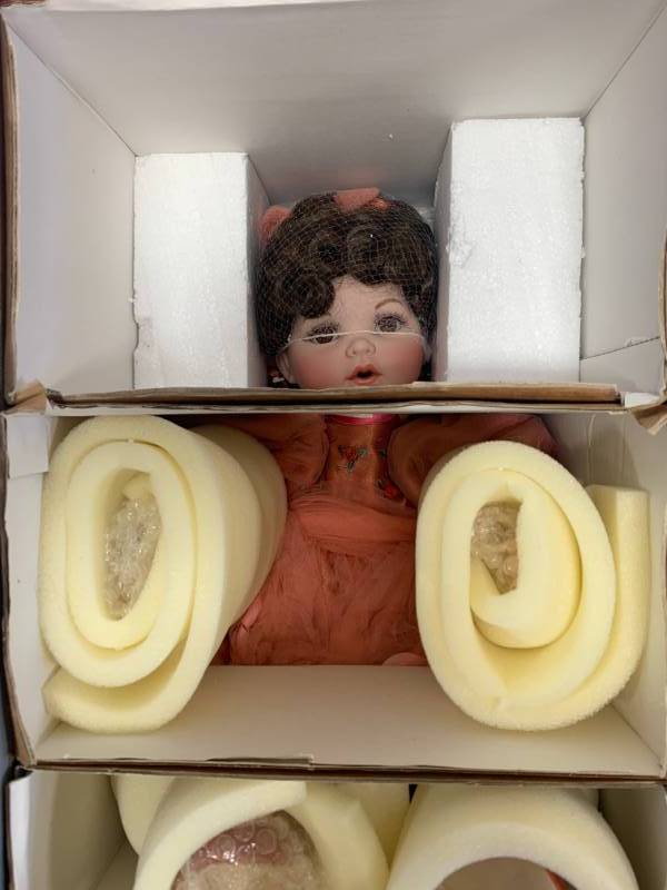 lot 26 image: Marie Osmond Remember Me Porcelain 24 Doll $149 Retail
