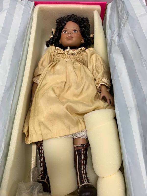 lot 67 image: Marie Osmond RAE AA Porcelain 23 Doll $99 Retail