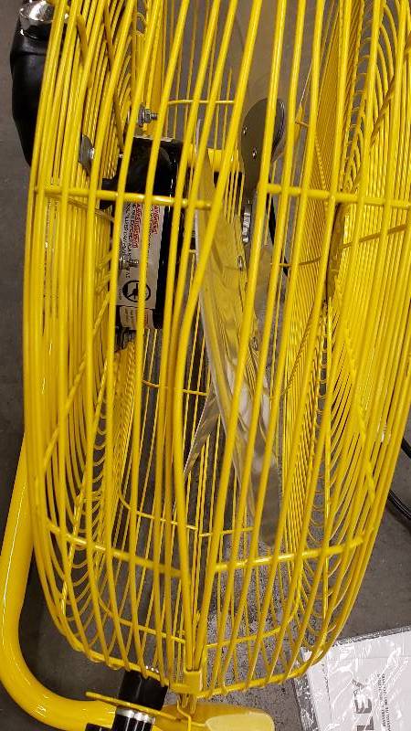 lot 44 image: STANLEY 20 High Velocity Direct Drive Floor Fan
